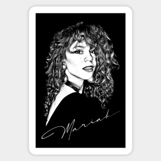 Mariah / 90s Vintage Aesthetic Design Sticker